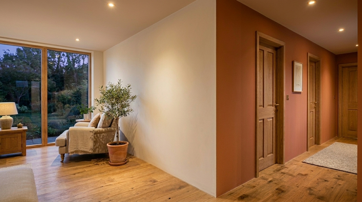 ściana oddycha farbą